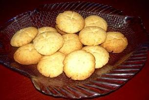 Coconut-Butter Cookies     
