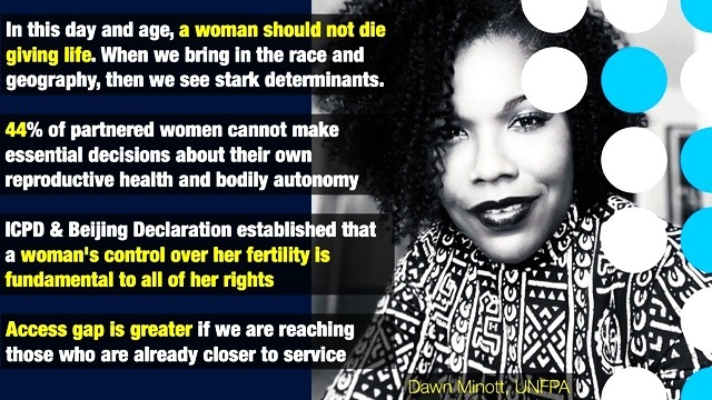 Half of women cannot make decisions about their reproductive health and bodily autonomy