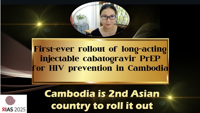 Cambodia is 2nd Asian country to rollout long-acting injectable HIV prevention option