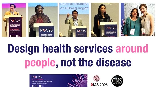 Design health services around people, not the disease