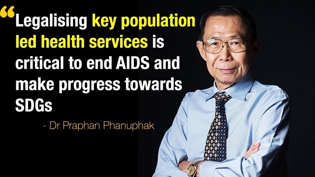 Legalising key population led health services in Thailand is a gamechanger
