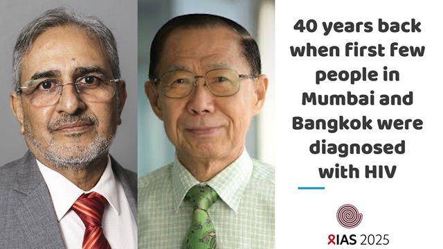 40 years back when first few people in Mumbai and Bangkok were diagnosed with HIV