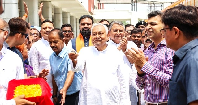 Bihar Chief Minister Nitish Kumar inaugurates state's first subway and multi-modal parking hub in Patna