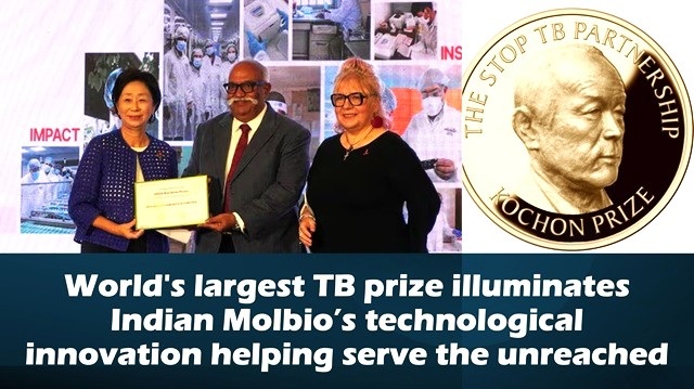 World's largest TB prize illuminates Indian Molbio's tech innovation reaching the unreached