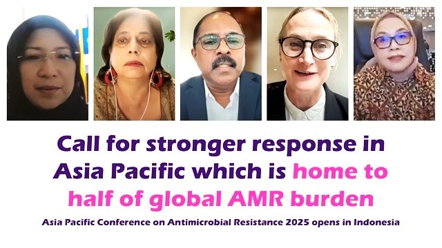 Call for stronger response in Asia Pacific which is home to half of global AMR burden