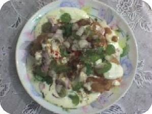 Angoori Papri Chaat      