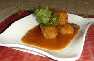 Fish stuffed Parwal     