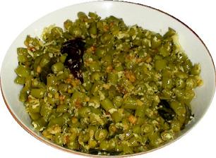 French Bean Poriyal        