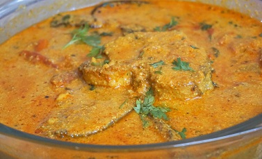 Rohu Fish in Mustard Gravy        