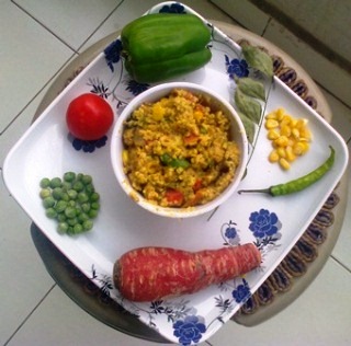 Oat Ka Upma      