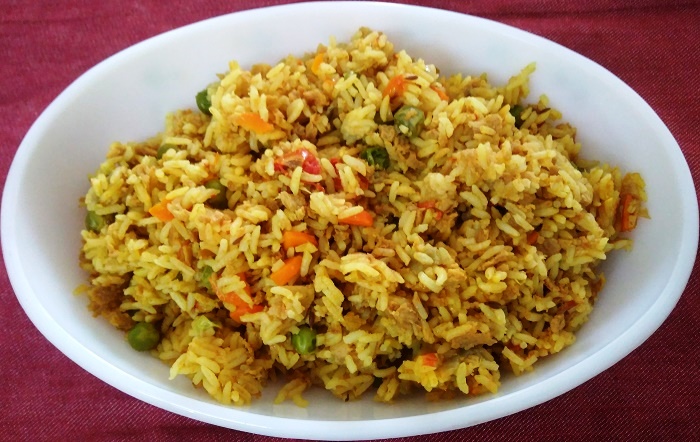 Soya Matar Pulao      